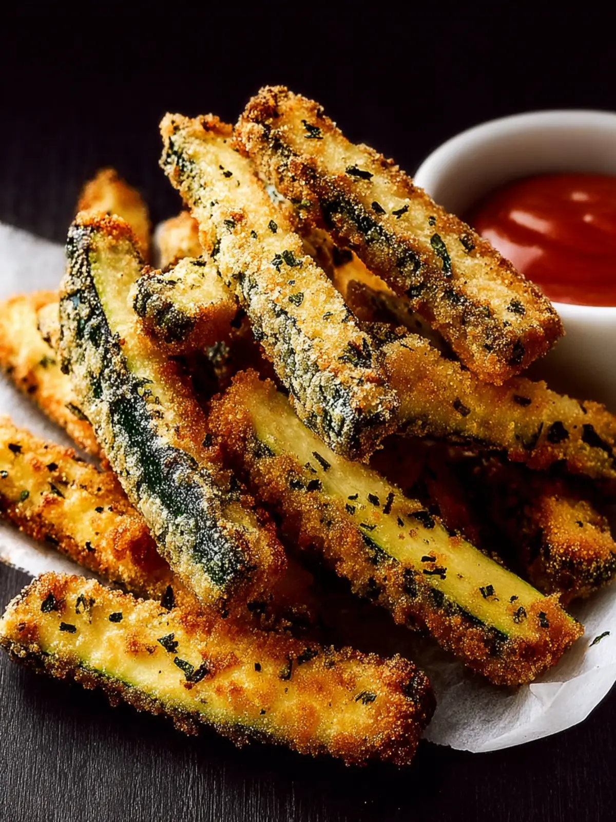 Baked Zucchini Fries First Image