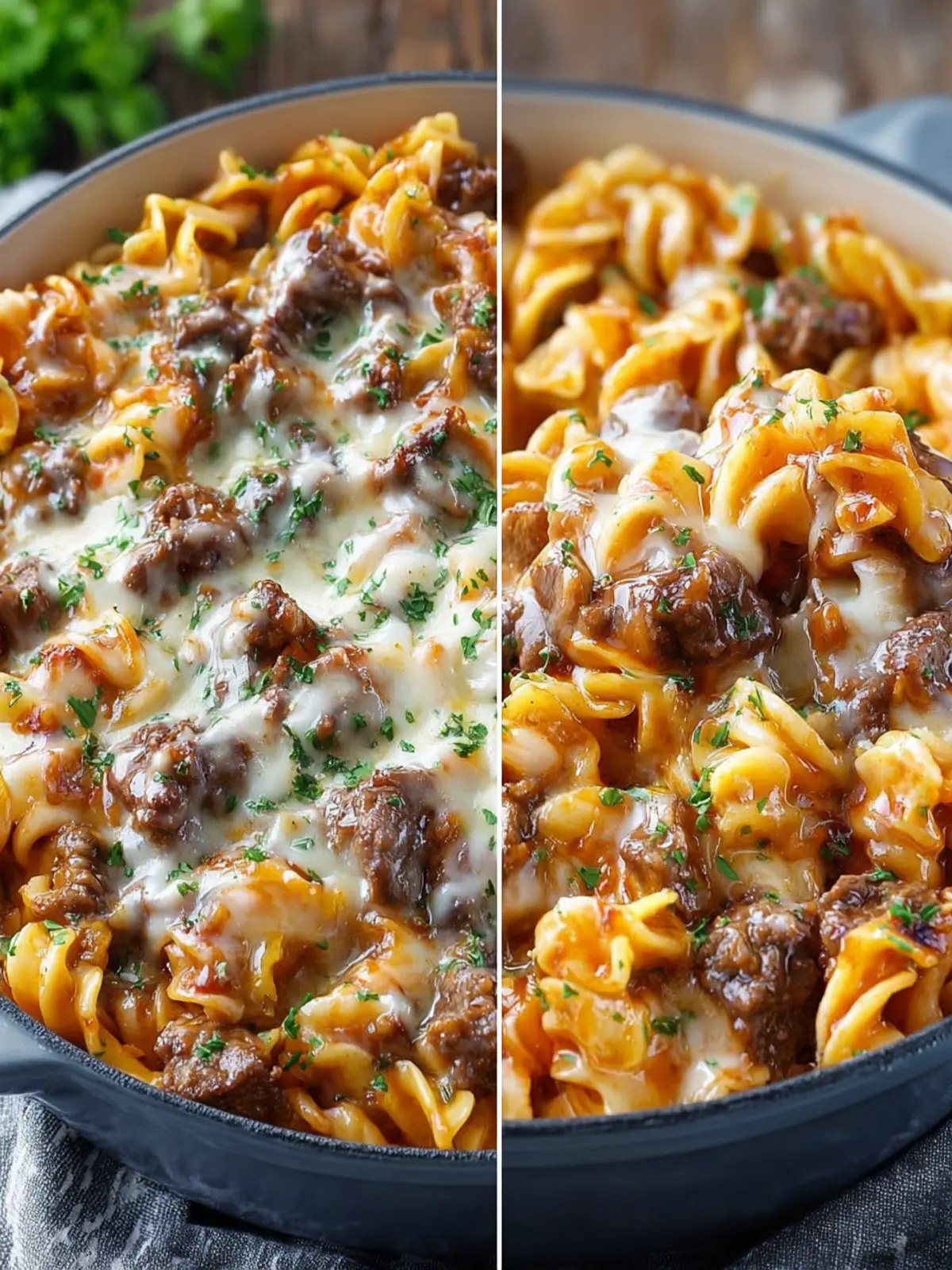 Creamy Beef Noodle Casserole Dinner Recipe First Image