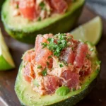 Easy Tuna Stuffed Avocados (Gluten-Free) First Image