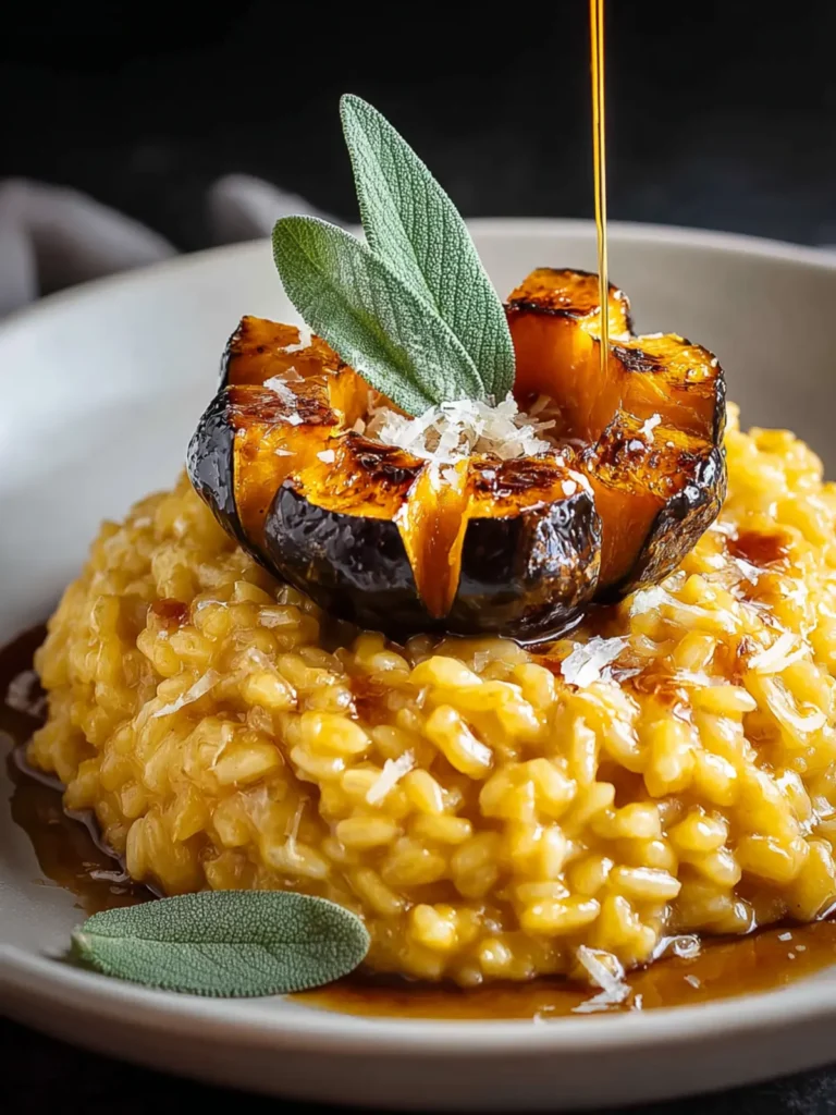 Irresistible Sage & Brown Butter Acorn Squash Risotto First Image