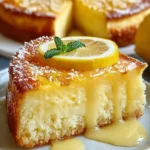 The Best Lemon Custard Cake First Image