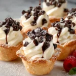 Irresistible Mini Cannoli Cups: A Sweet Delightful Treat First Image