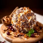 German Chocolate Cheese Ball First Image