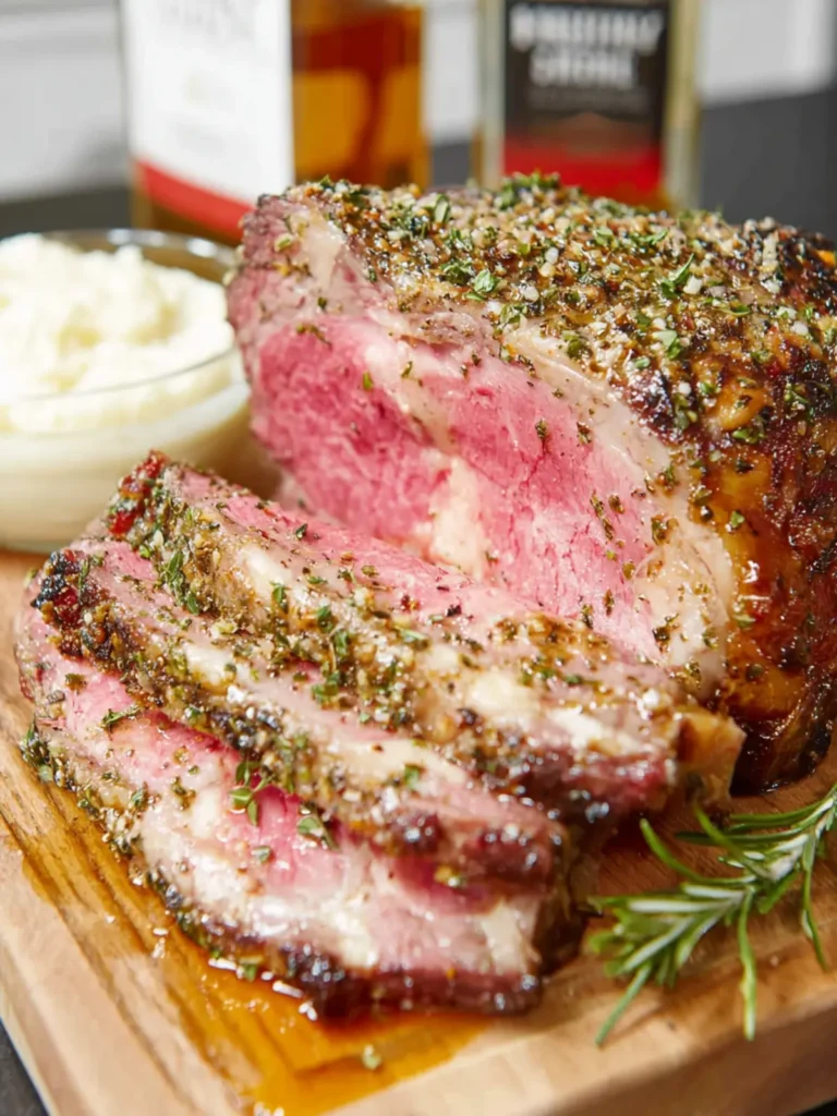 Whisky Injected Prime Rib First Image