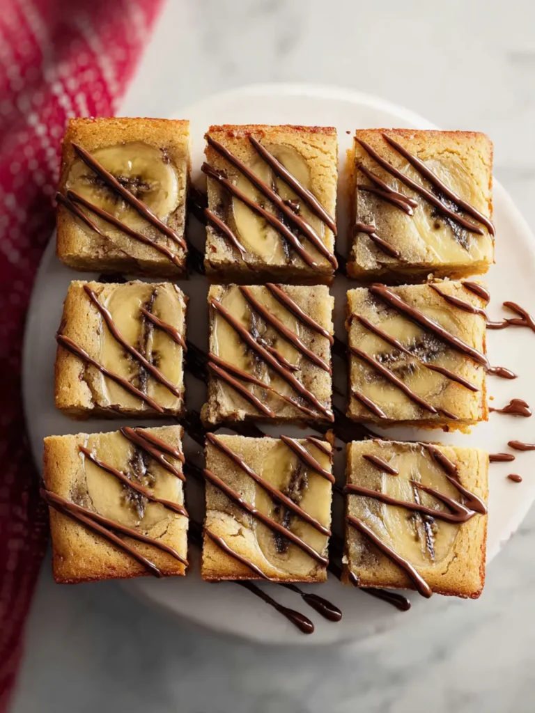 Favorite Banana Blondies First Image