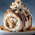 S’mores Explosion Cookie Dough Ice Cream Roll: The Ultimate Frozen Dessert for Summer Cravings and Cozy Nights First Image