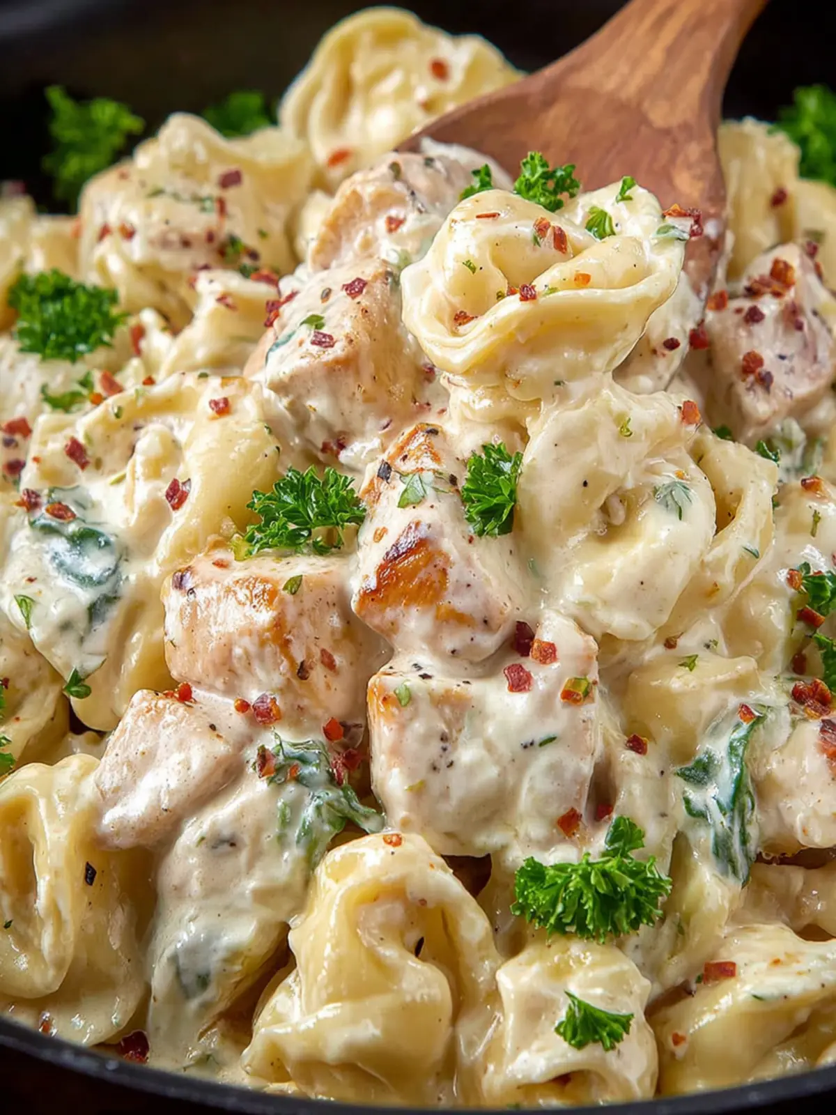 Chicken Tortellini Alfredo First Image