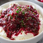 Cranberry Cream Cheese Dip First Image