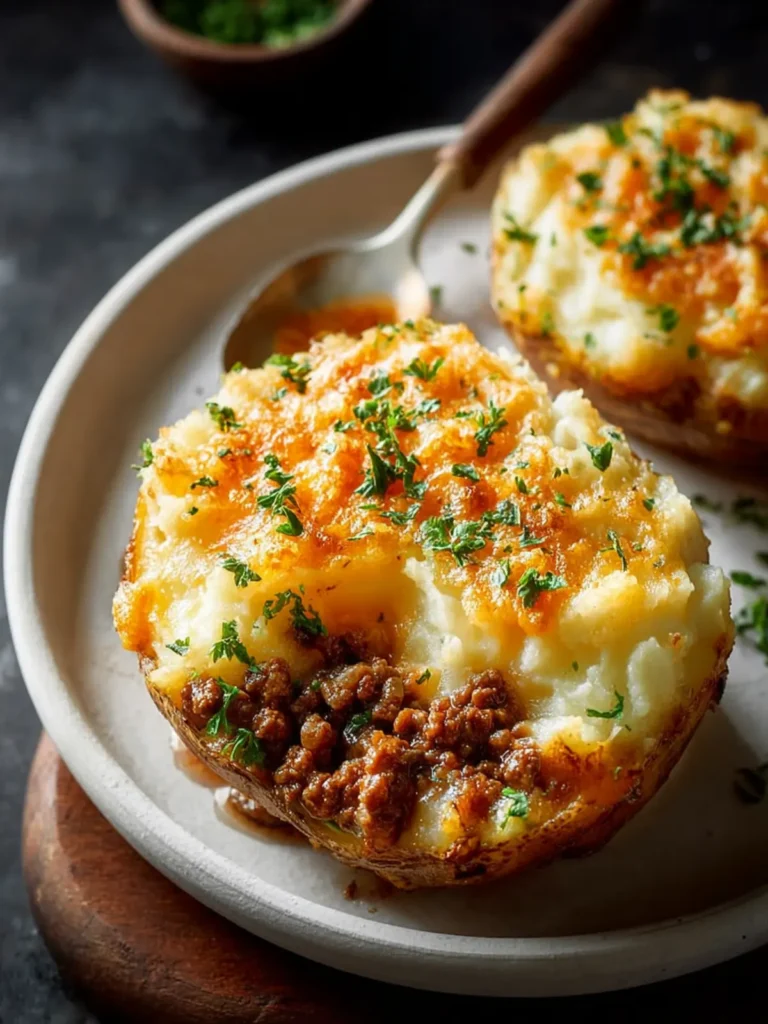 Shepherd’s Pie Baked Potatoes First Image