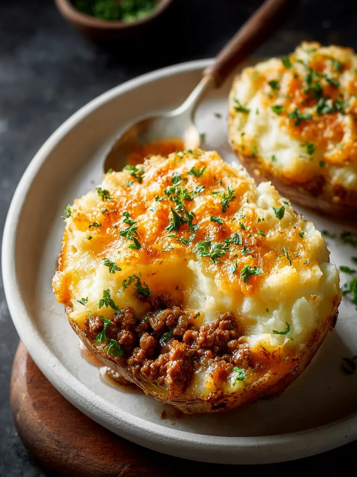 Shepherd’s Pie Baked Potatoes First Image