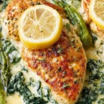 Why Lemon Spinach Parmesan Chicken First Image