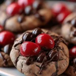 Irresistible Chocolate Cherry Cookies Recipe for Bliss First Image