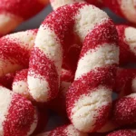 Crispy Candy Cane Cookies First Image