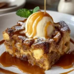 Decadent Caramel Chai Bread Pudding Recipe Delight First Image