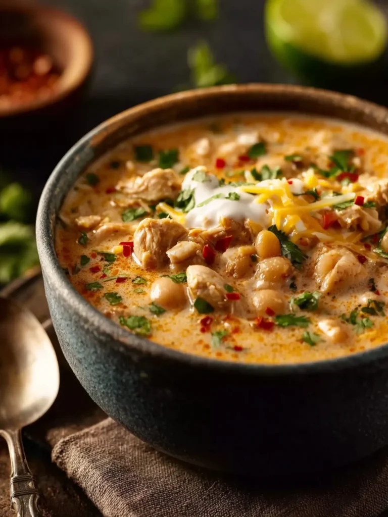 Creamy White Chicken Chili First Image