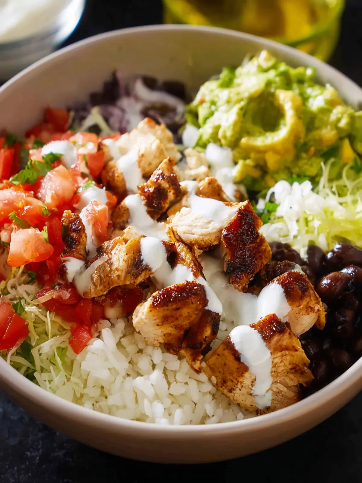 Copycat Chipotle Chicken Burrito Bowl First Image