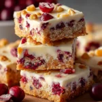 Irresistible Cranberry Bliss Bars: A Sweet Delight Recipe First Image