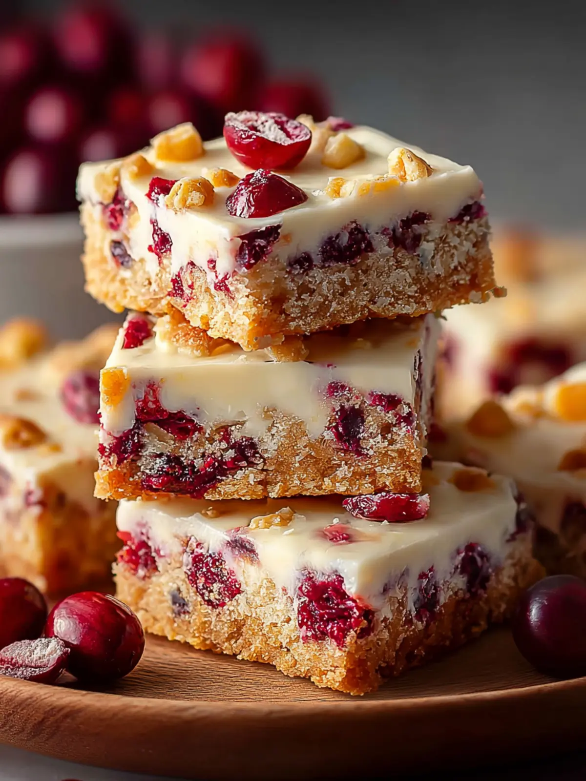 Irresistible Cranberry Bliss Bars: A Sweet Delight Recipe First Image