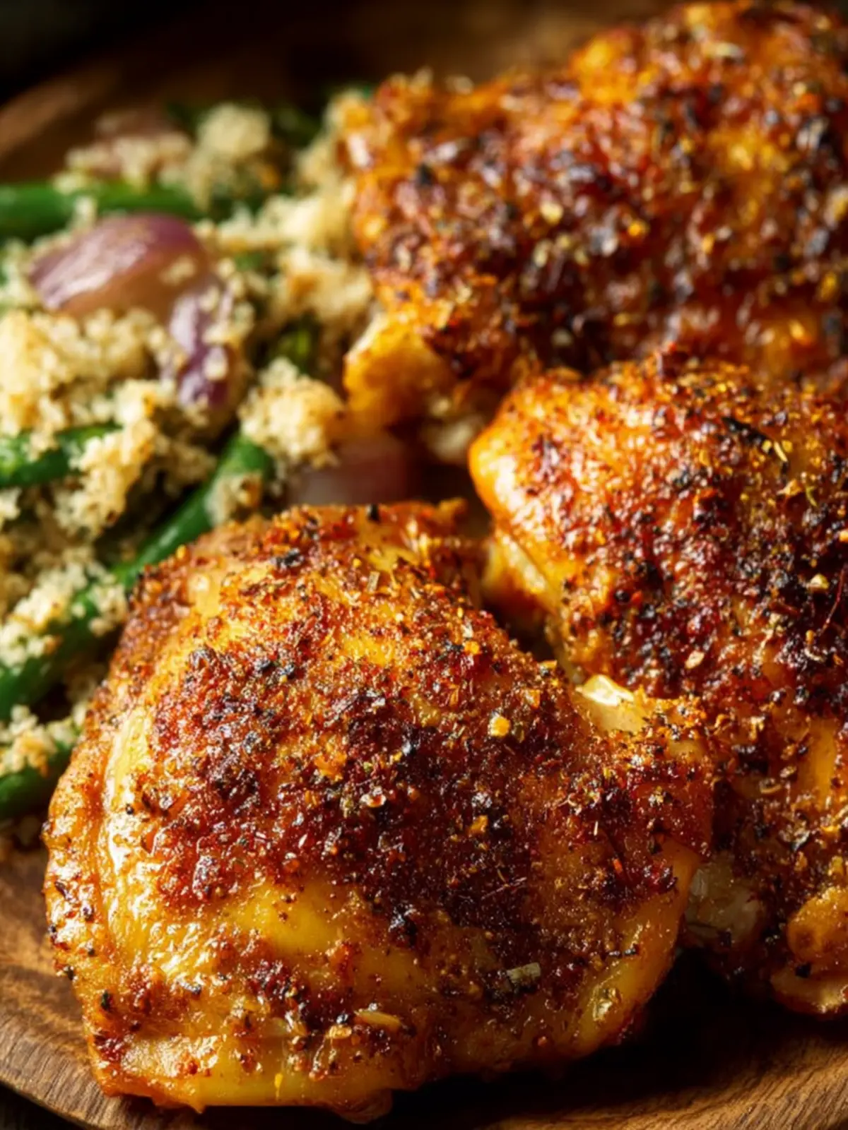 Easy Baked Boneless Skinless Chicken Thighs First Image