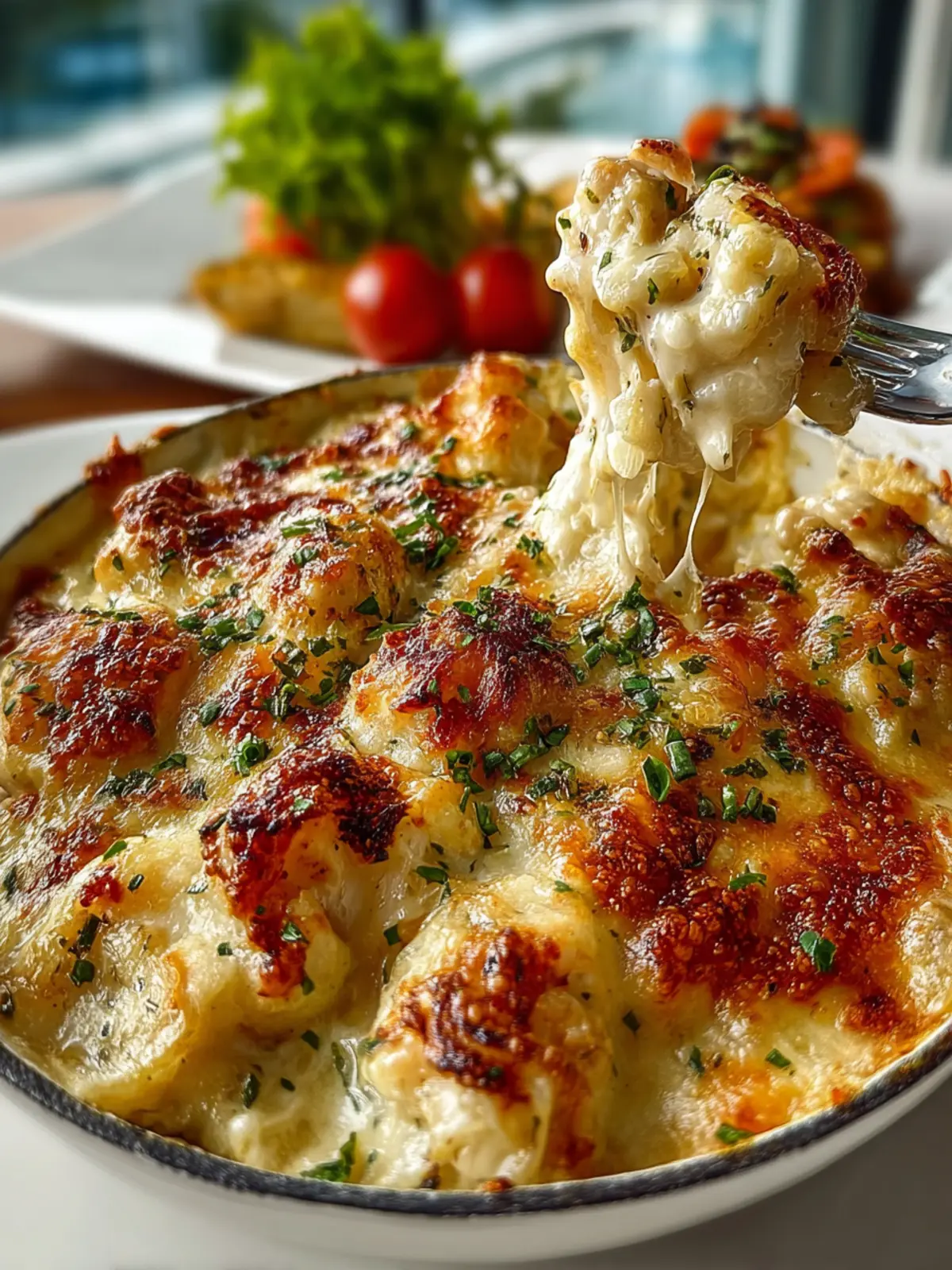 Cheesy Jumbo Lump Crab Au Gratin First Image