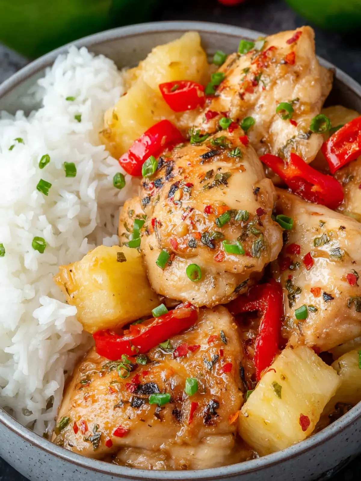 Sheet Pan Hawaiian Chicken First Image