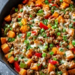 Easy Ground Turkey Sweet Potato Skillet First Image