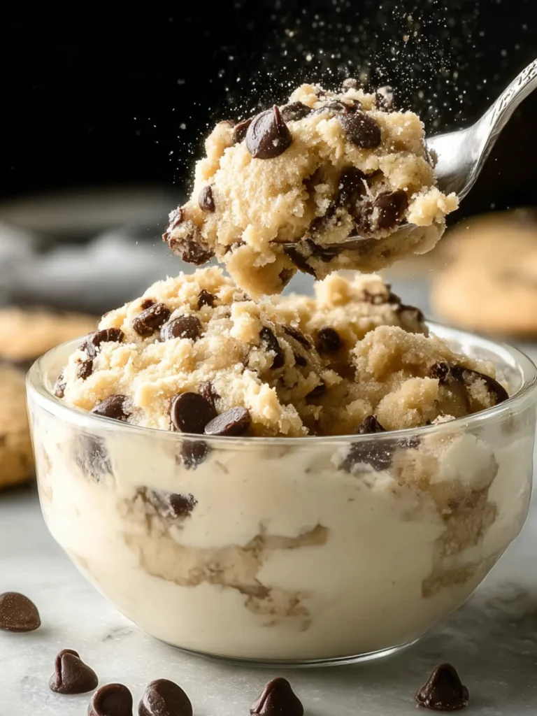 Guilt-Free Cottage Cheese Edible Cookie Dough Recipe First Image