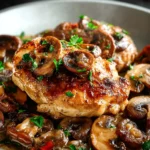 Irresistible Mushroom Chicken: Cozy Comfort Food Recipe First Image
