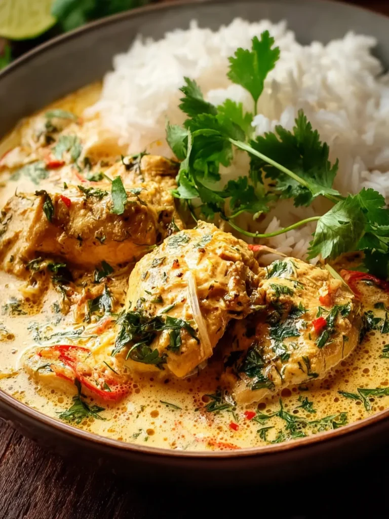 Creamy Coconut Milk Chicken First Image