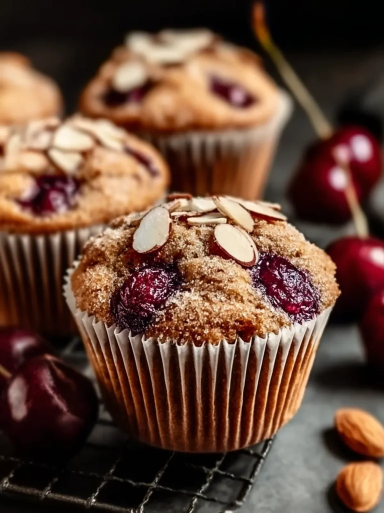 Irresistible Almond Cherry Muffins Recipe You'll Love First Image
