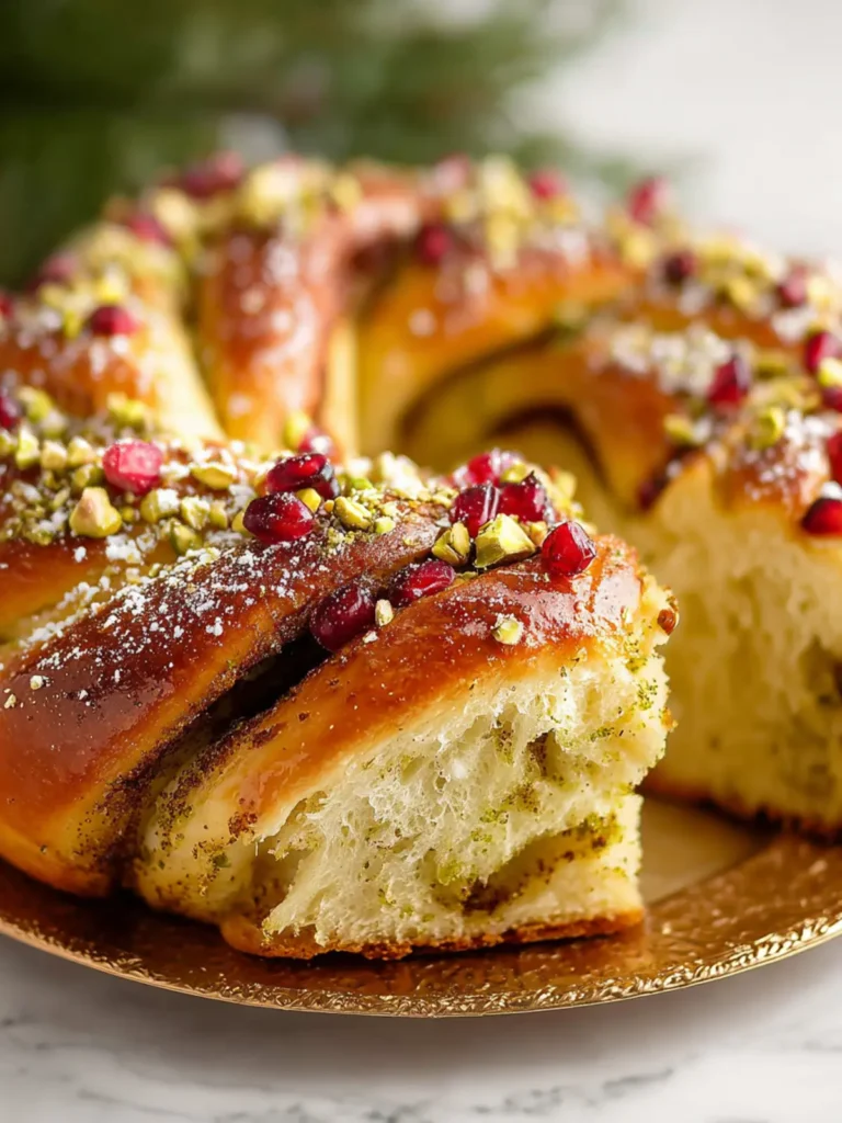 Pistachio Babka Wreath First Image