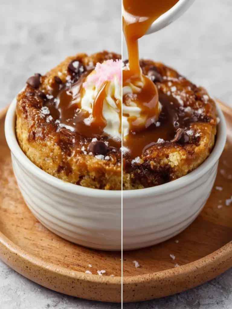 Salted Caramel Baked Oats – An Easy & Decadent Breakfast First Image