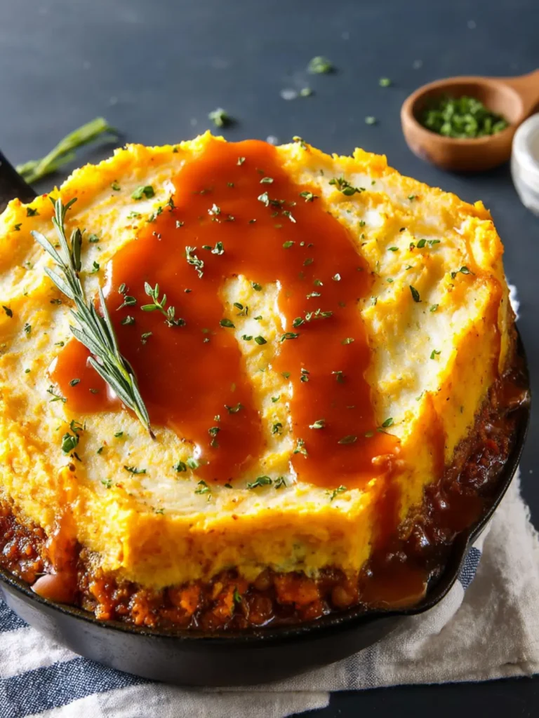 Healthy Sweet Potato Shepherd’s Pie First Image