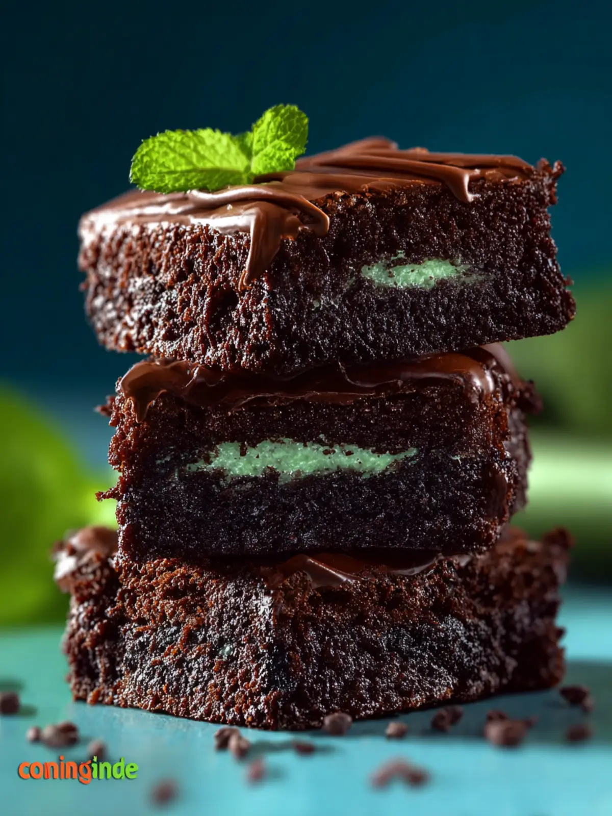 Chocolate Mint Brownies First Image