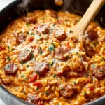 Spicy Italian Sausage Orzo First Image