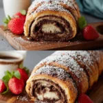 Chocolate Croissant Loaf | Easy Puff Pastry Recipe First Image