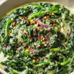 Indulge in Steakhouse Creamed Spinach – A Velvet Delight First Image
