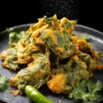 Palak Pakora Recipe (Spinach Fritters) First Image
