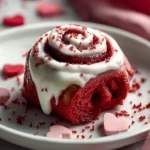 Irresistible Red Velvet Valentine’s Day Cinnamon Rolls Recipe First Image