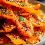 Irresistible Crispy Maple Garlic Smashed Carrots Recipe First Image