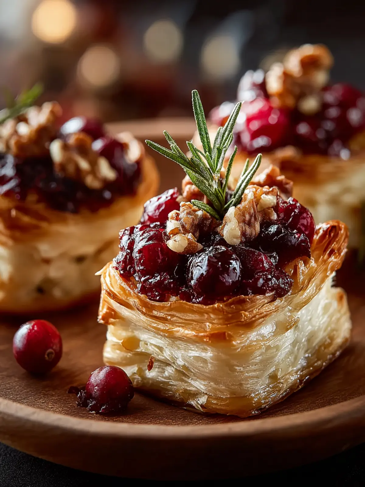 Delicious Baked Cranberry Brie Bites for Any Occasion First Image