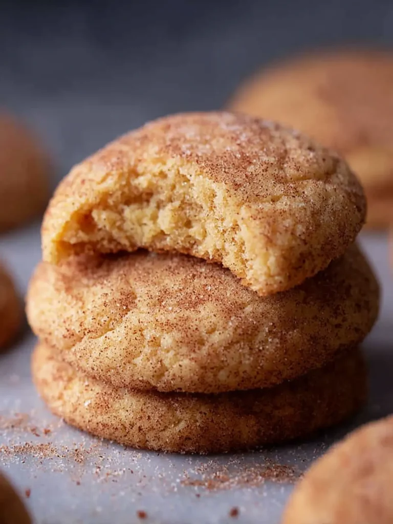 The Best Small Batch Snickerdoodle Cookies First Image