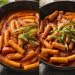 Easy Korean Spicy Rice Cakes (Tteokbokki) First Image