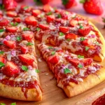 Irresistible Strawberry Pizza Recipe for Summer Delights First Image
