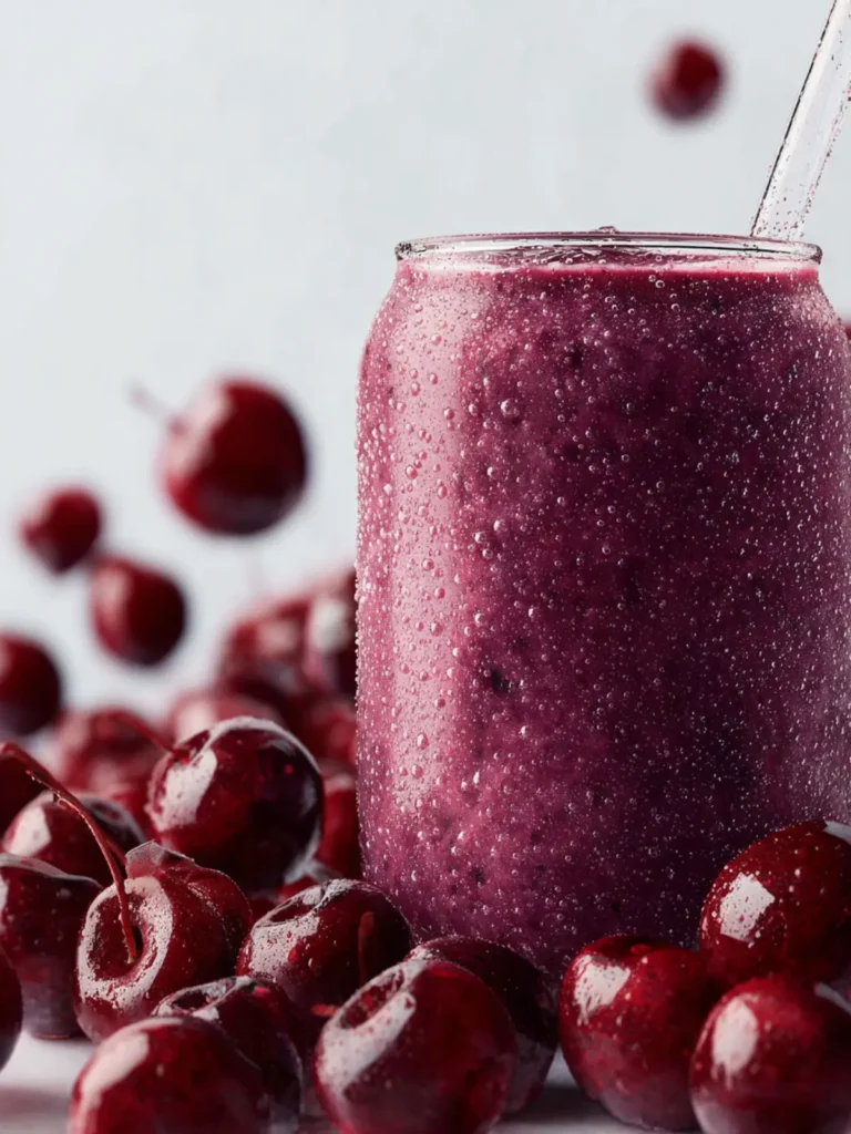Cherry Smoothie Recipe First Image