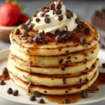 Chocolate Chip Pancakes First Image