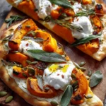 Indulge in Pumpkin Burrata Flatbread: A Cozy Delight First Image