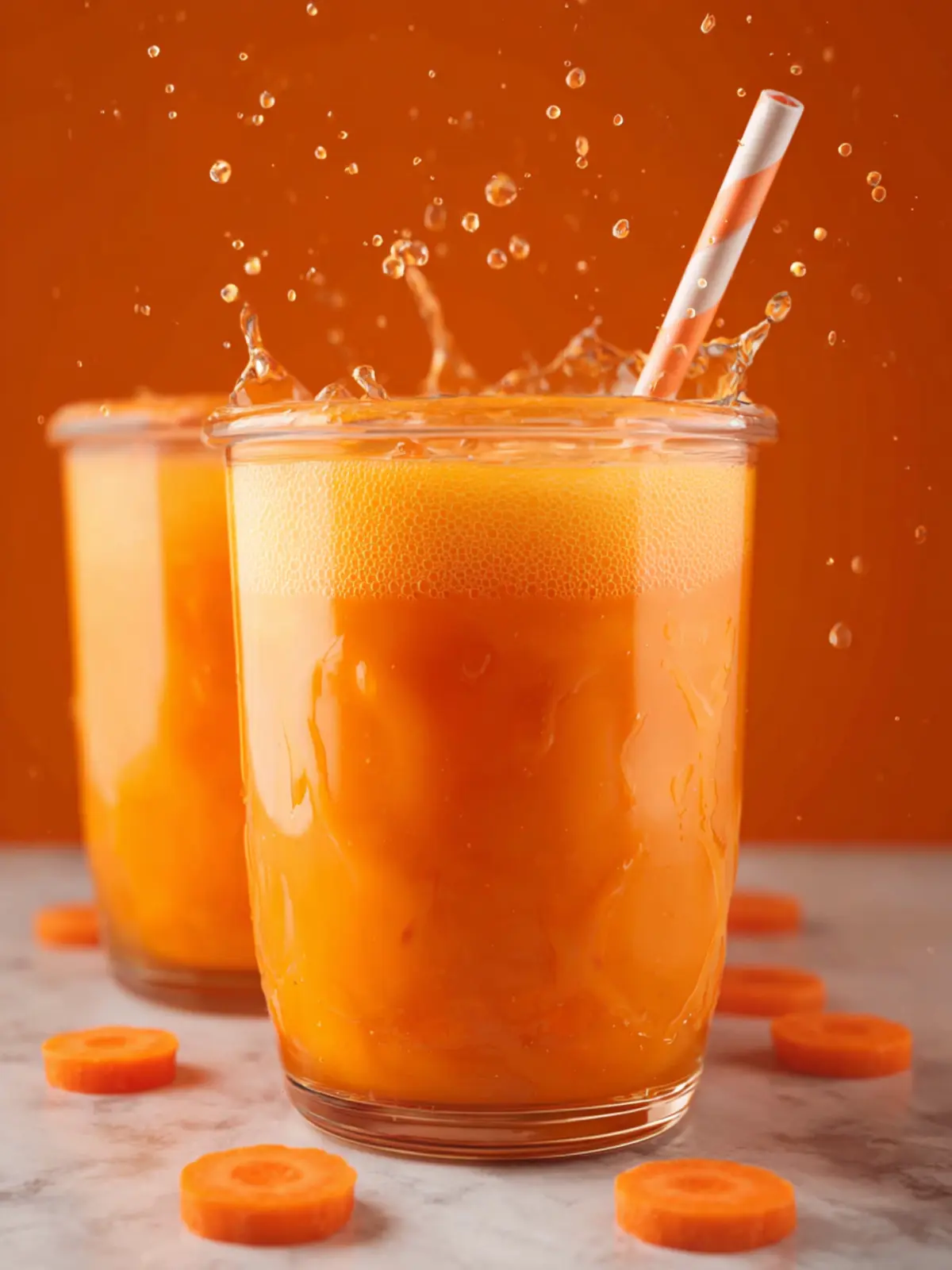 Carrot Juice Recipe With Orange & Ginger First Image