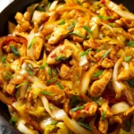 Easy Chicken and Cabbage Stir Fry First Image
