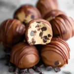 Chocolate Chip Cookie Dough Truffles First Image